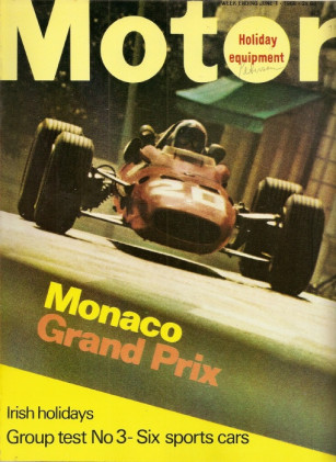 MOTOR 1968 JUNE 01 - MONACO G P, GROUP TEST NO 3, MERCEDES 300SL